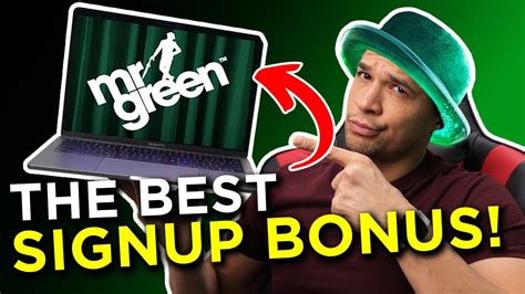mr green sign up bonus/